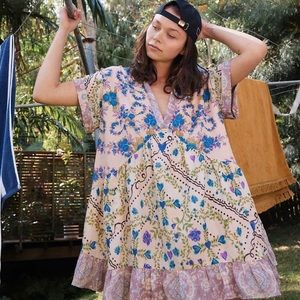 Free People Printed Agnes Dress